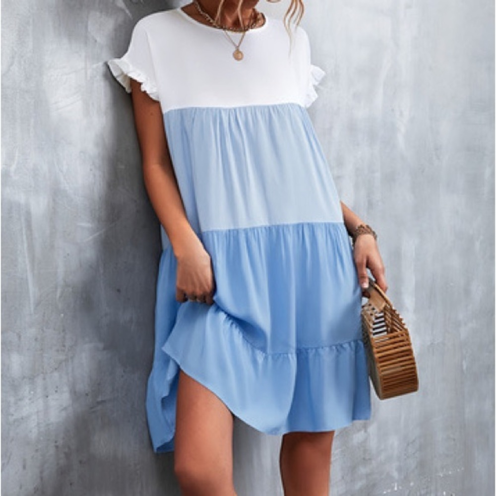 Colorblock dress - Picture 2 of 6